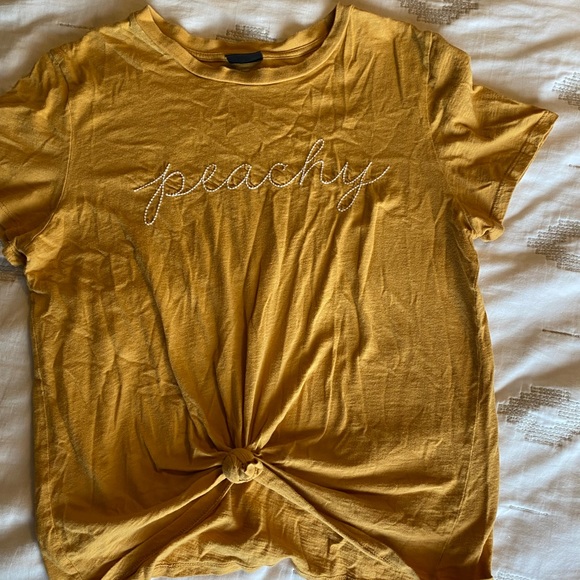 “Peachy” Embroidered T-Shirt - Picture 7 of 7